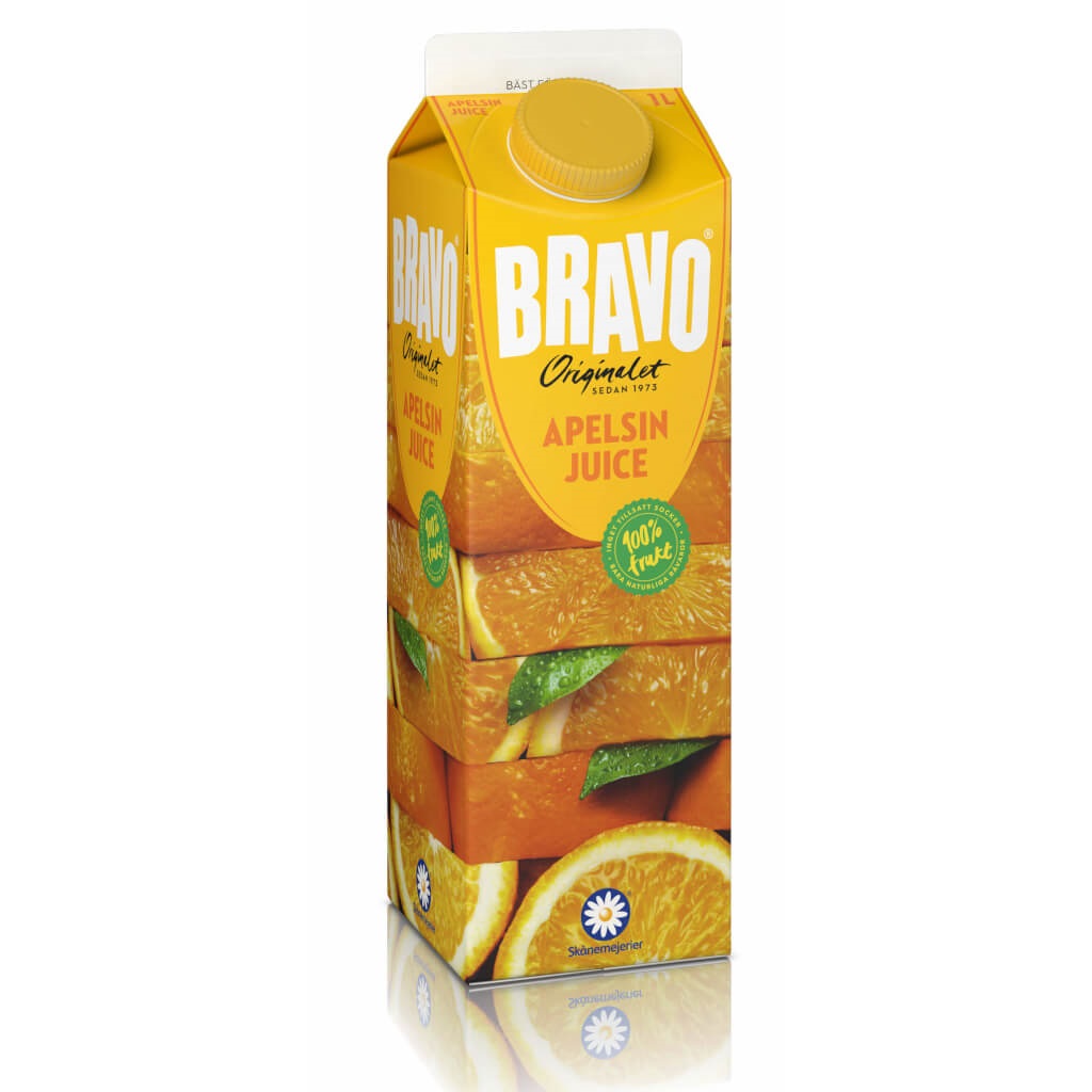 Bravo Apelsinjuice SM 1L