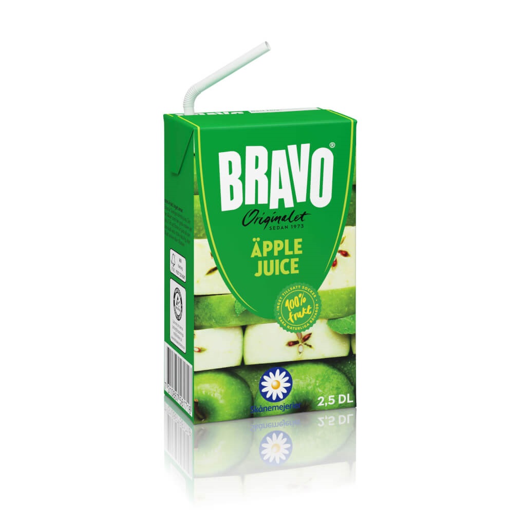 Bravo Äpplejuice SM 25Cl