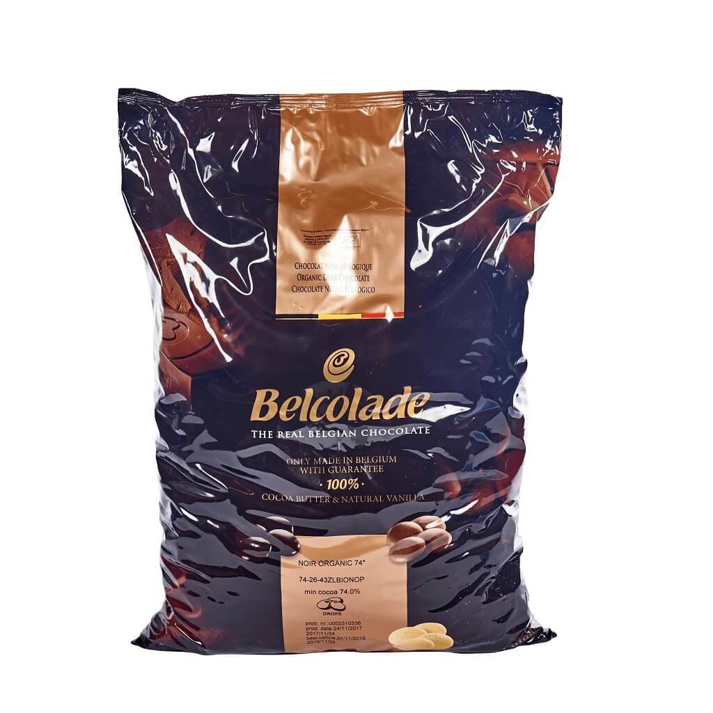 Belcolade Mörk EKO 74% 15 kg