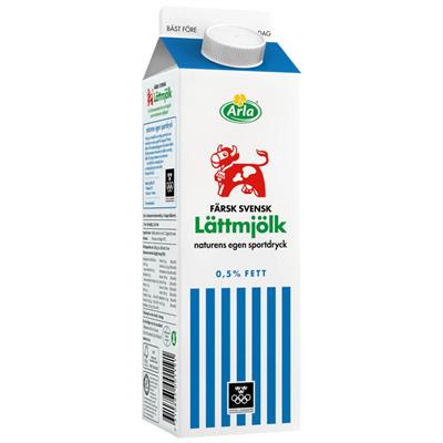 Lättmjölk 0,5% AR TB 6x1