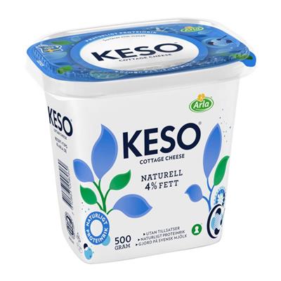 Keso naturell AR  6x500g