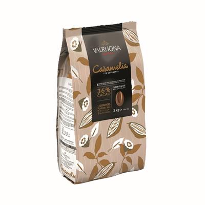 Valrhona Caramelia milk chocolate 36% 3 kg