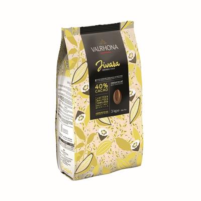 Valrhona Jivara mjölkchoklad 40% 3 kg