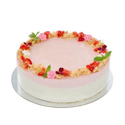 Strawberry/vanilla mousse 6x530 g