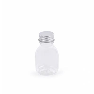 Flaska 60ml PET/Aluminiumkapsyl 384st