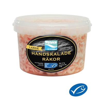 Räkor L handskalade MSC 1,5 kg